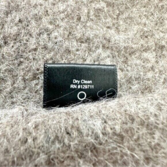 Jenni Kayne Yak Alpaca Wool Stone Stripe Long Cardigan Sweater Coat Size XS - Picture 12 of 12